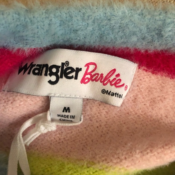 Barbie Striped Sweater NWT Girls Medium - Picture 4 of 5